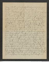 Nachlass Franz Steindachner, Brief (unvollständig) von Adolf Horn an Franz Steindachner (28.09.1908), Inv.Nr. 239.05, Seite 2